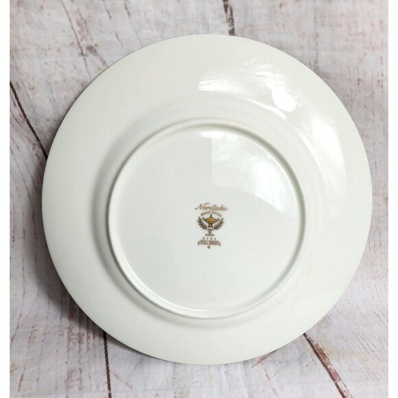 Vintage Noritake Bone China Spell Binder #9733 Gold Trim Salad Dish – Elegant - Picture 5 of 11